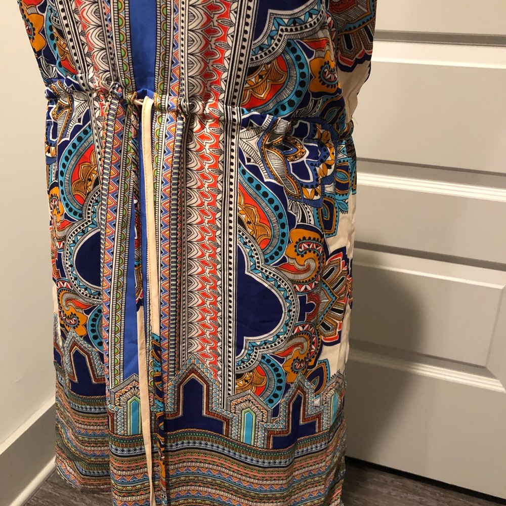 Multi Color/Pattern Spaghetti Strap Sundress - image 4